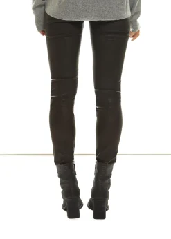 Leather Stretch Leggings