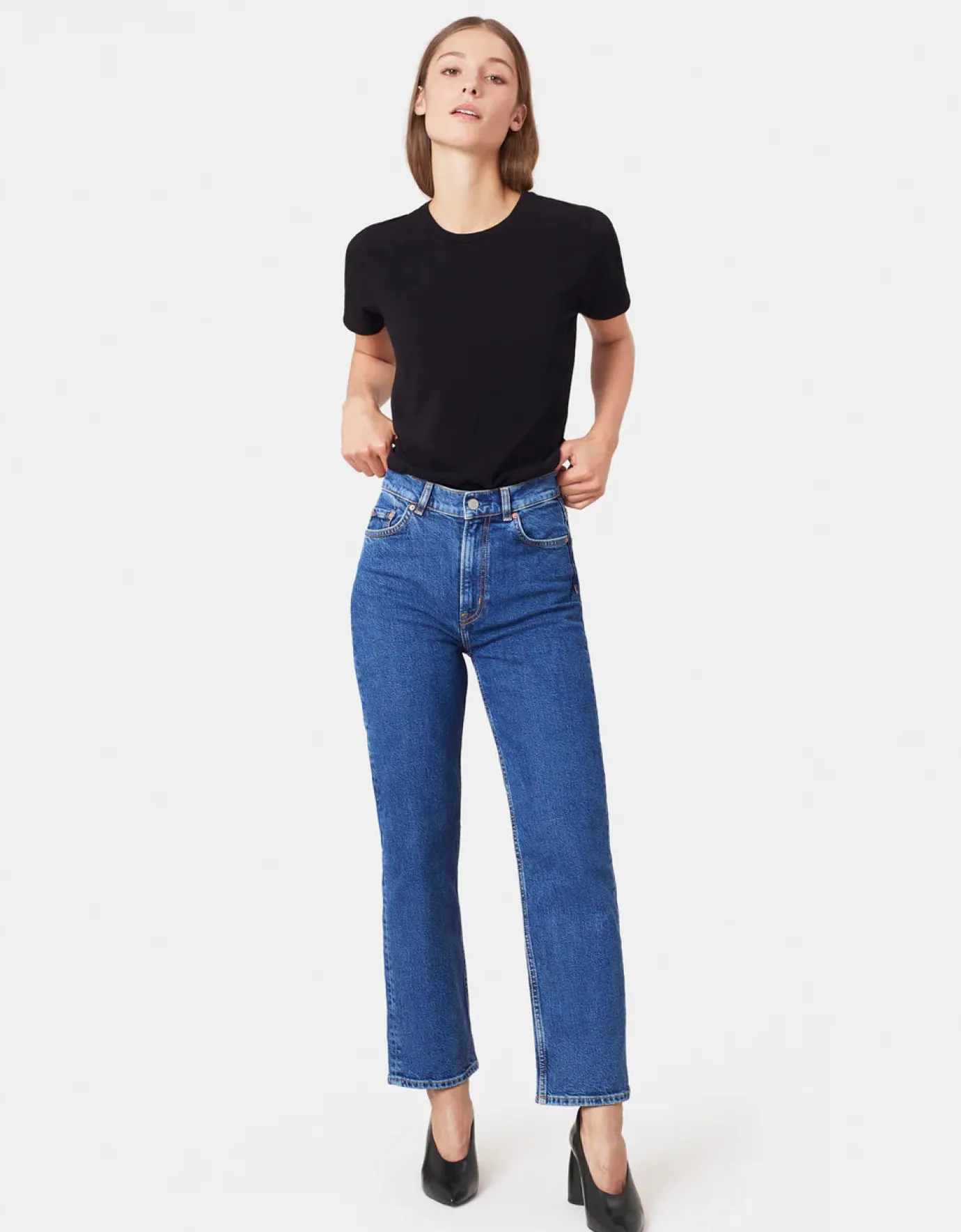 Light Organic Tee Deep Black