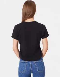 Light Organic Tee Deep Black