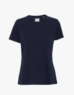 Light Organic Tee Navy Blue