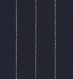 Lorelais Navy Pinstripe Coat