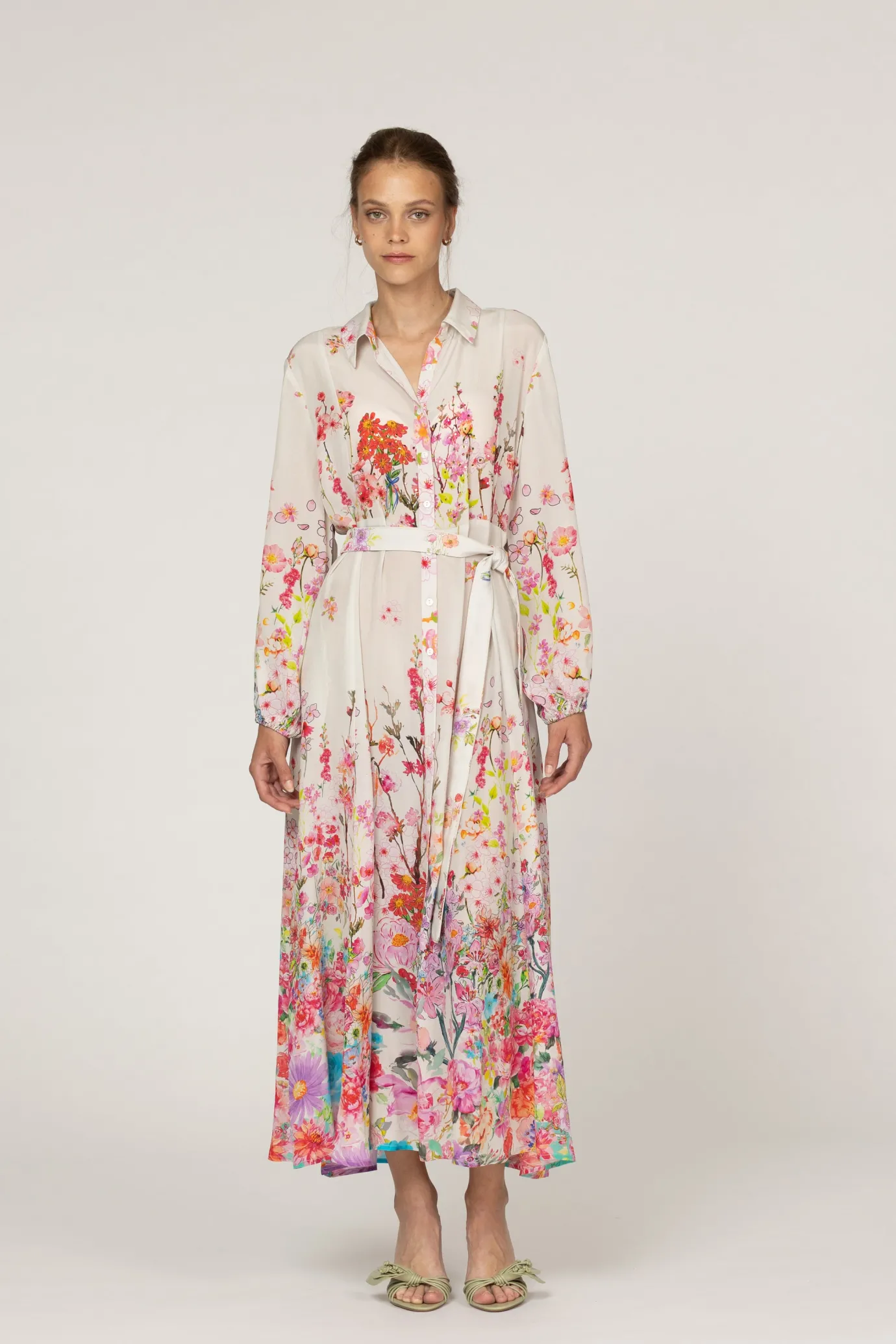 Mahonia Jardin Magnifique Silk Dress