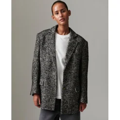 Martha Slub Wool Blazer