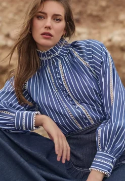 Monia Blouse with Collar