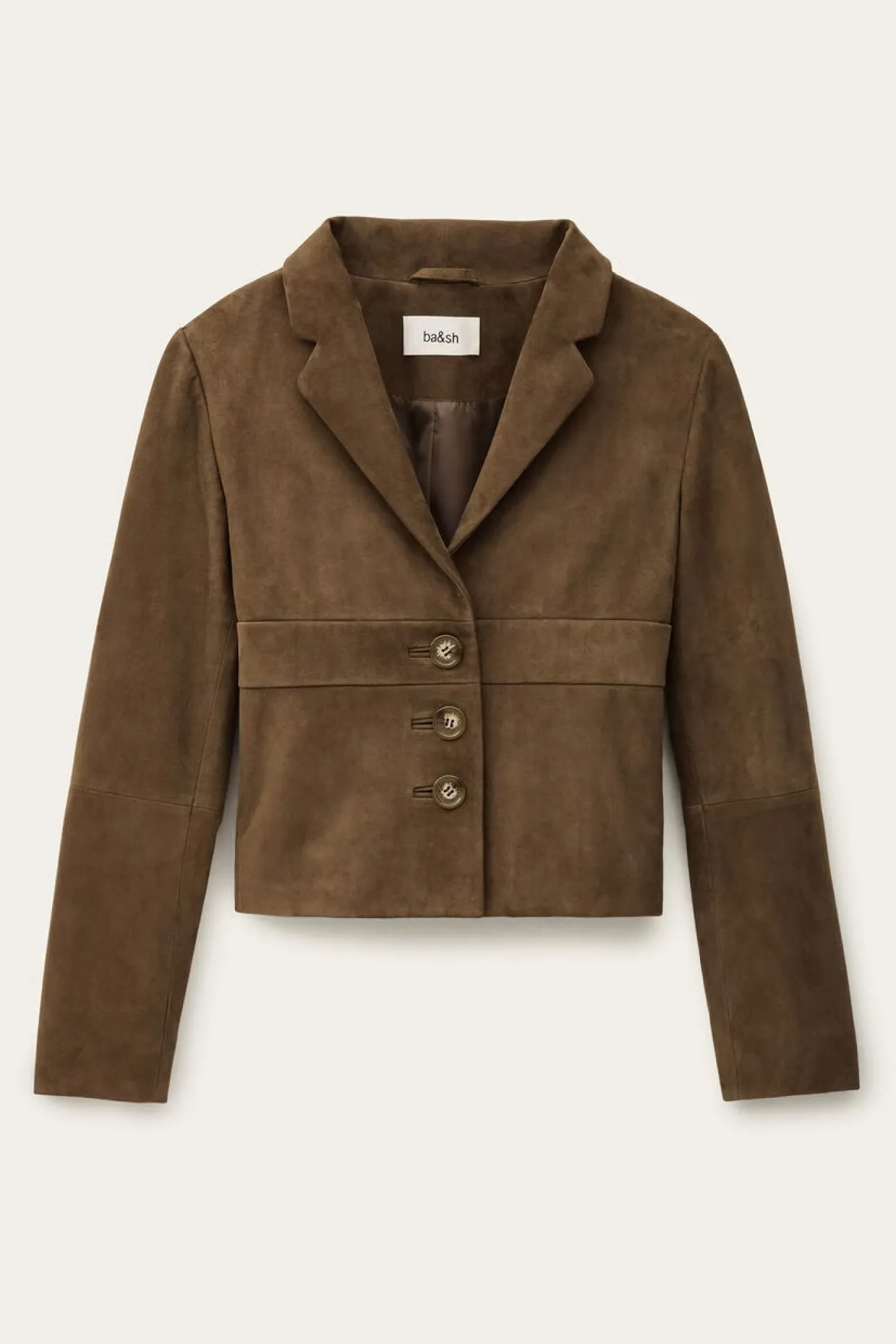 Morfeo Olive Suede Jacket