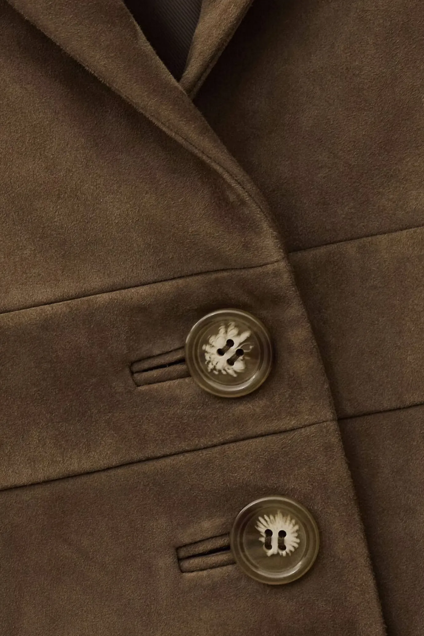 Morfeo Olive Suede Jacket