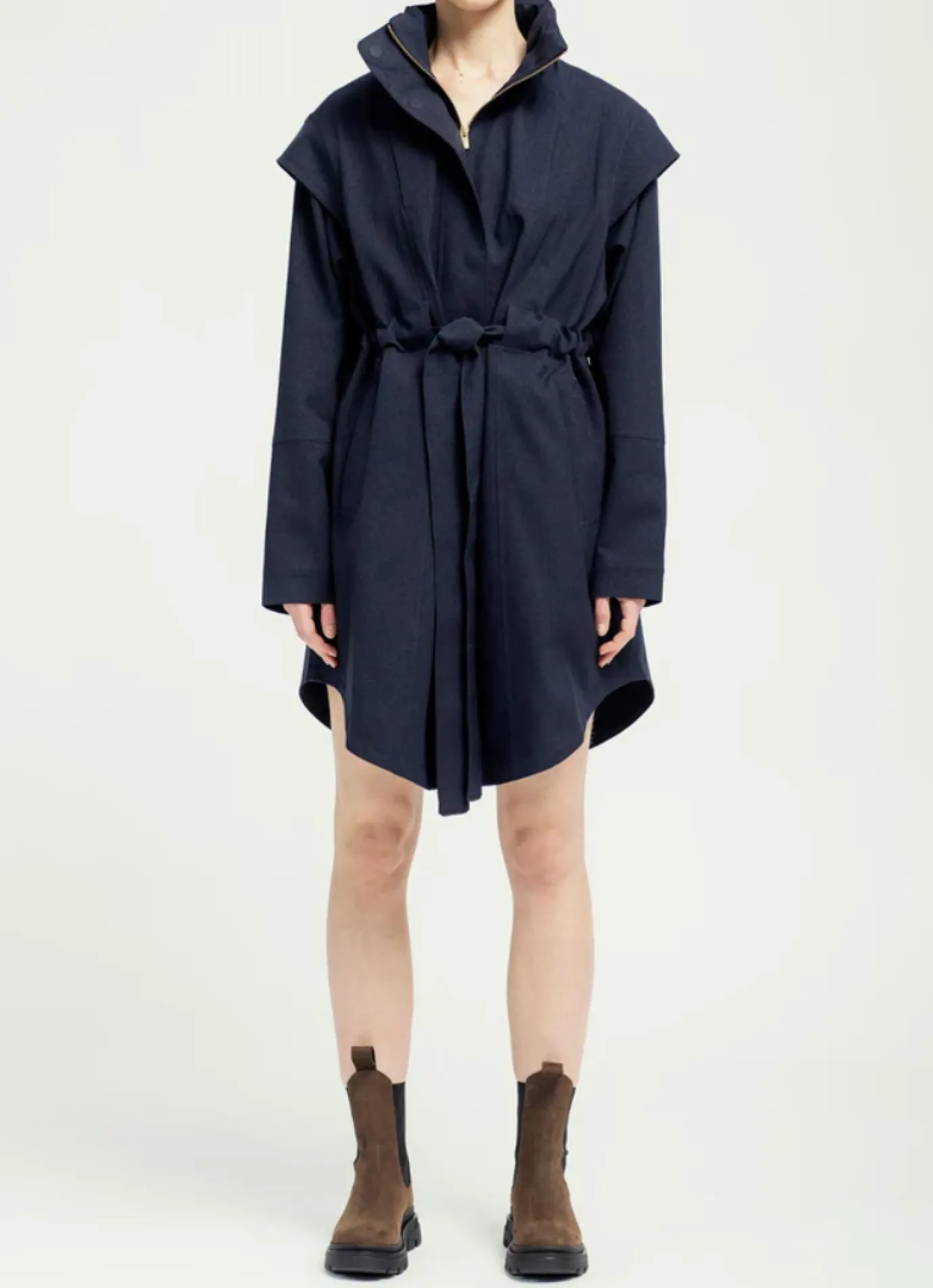 Navy Monsun Raincoat