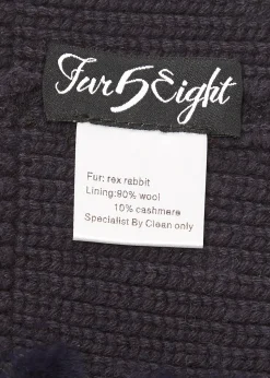 Navy Rabbit Headband