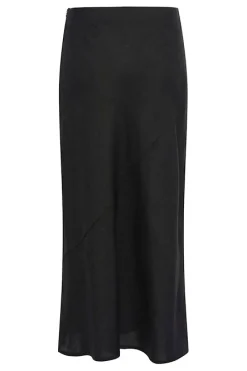 Nitta Navy Linen Skirt