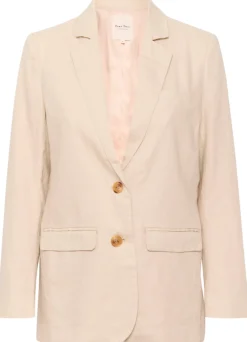 Nyan Beige Linen Blazer