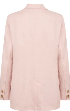 Nyan Pink Linen Blazer
