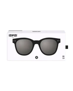 Oversized Black Trapeze Sunglasses