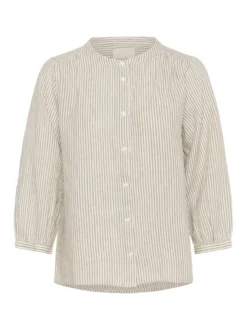 Persilles Khaki Stripe Shirt