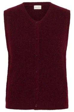 Pimira Tawny Port Knited Waistcoat