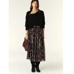 Pippa Sequin Midi Skirt