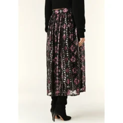 Pippa Sequin Midi Skirt