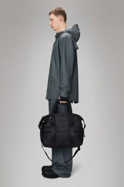 Puffer Mix Small Black Weekend Bag