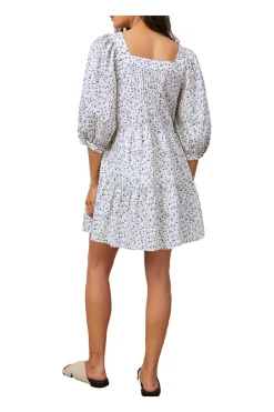 Rails Pippa Watercolour Buds Tiered Dress