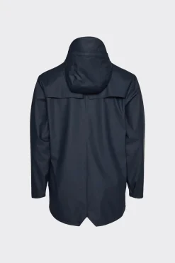 Rains Short Jacket In Navy