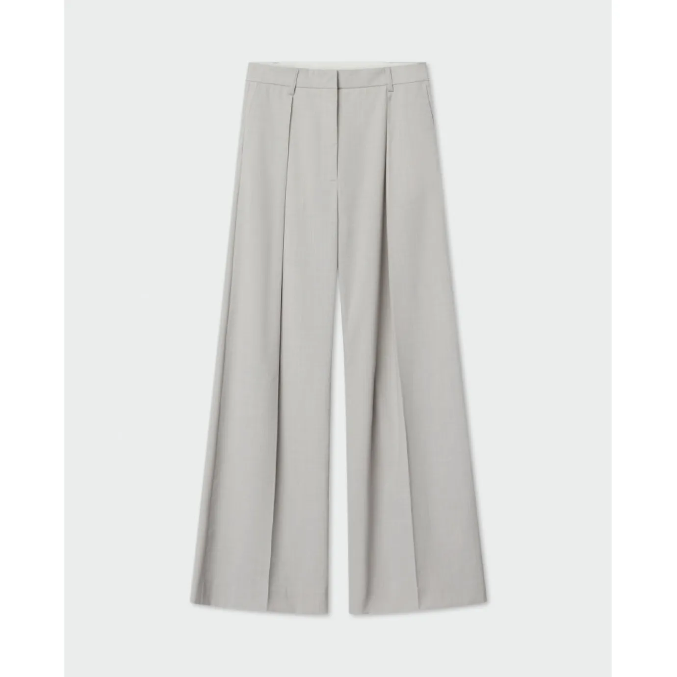 Ricardo Smoke Melange Classic Trousers