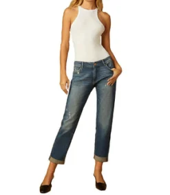 Riley Adam Boyfriend Straight Jeans