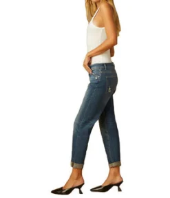 Riley Adam Boyfriend Straight Jeans