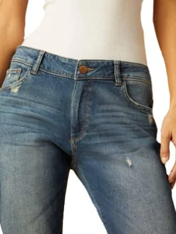 Riley Adam Boyfriend Straight Jeans