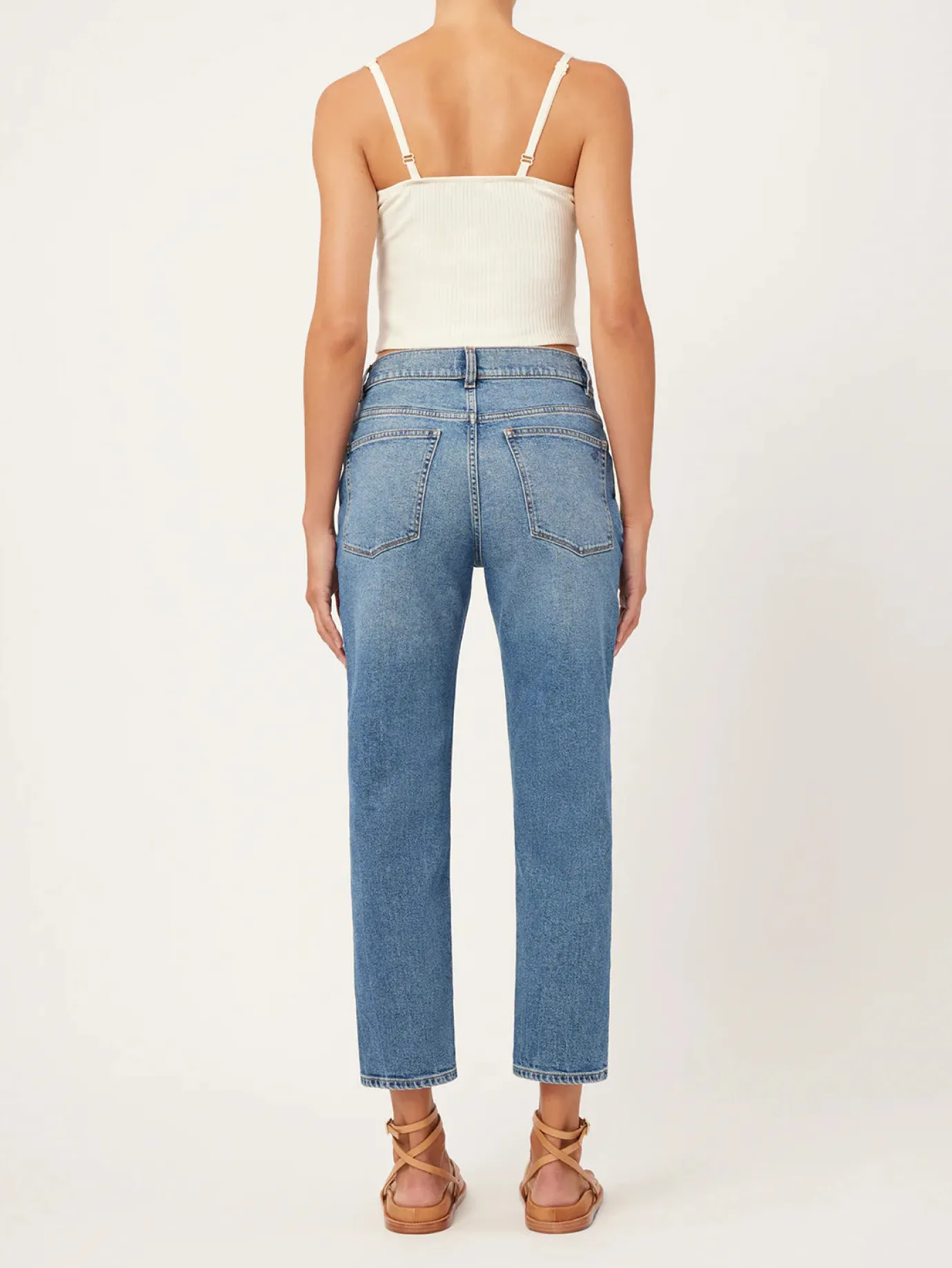 Riley Vintage Oasis Boyfriend Straight Jeans