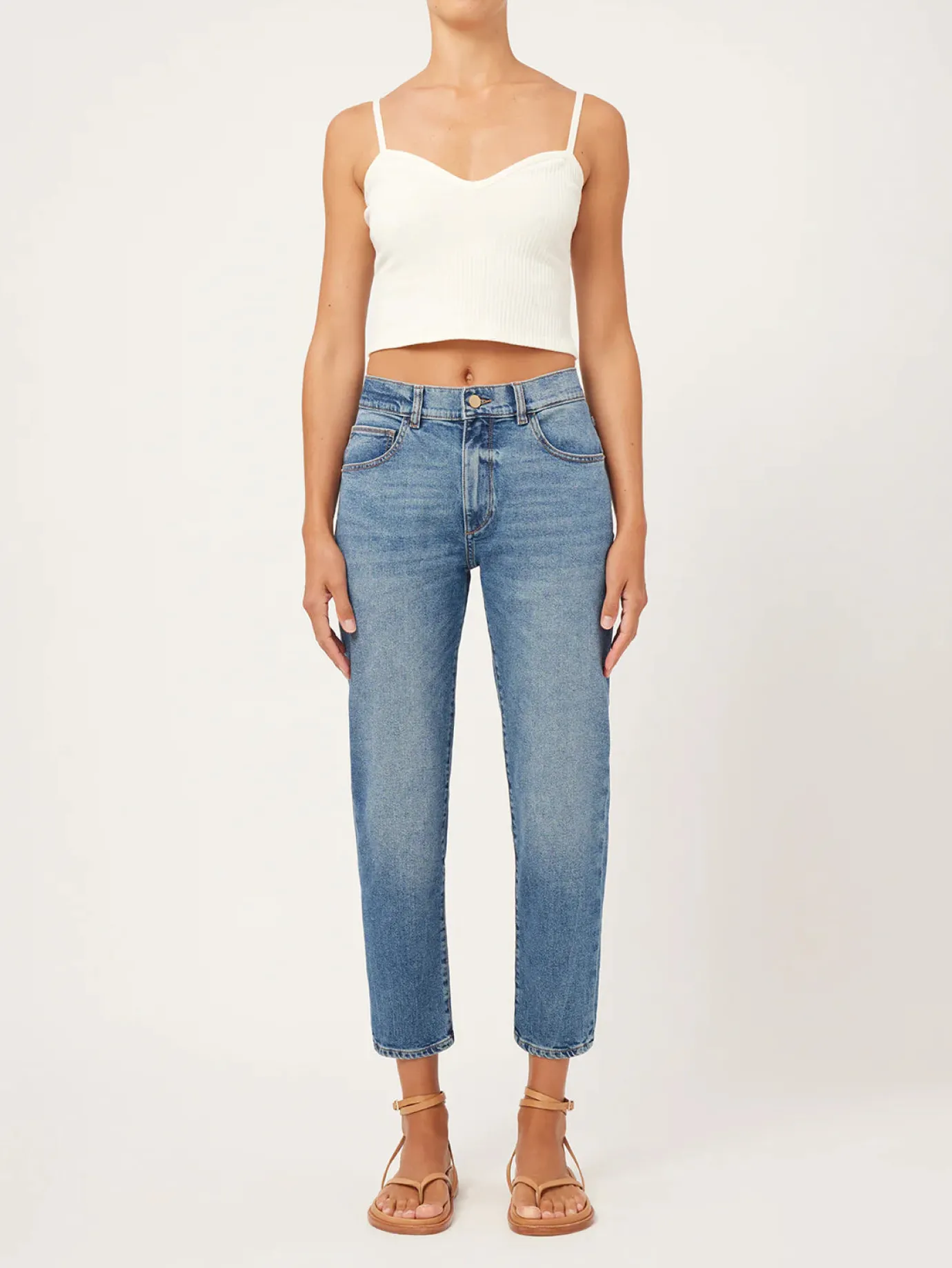 Riley Vintage Oasis Boyfriend Straight Jeans