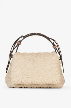 Roluke Beige Bag with Handle