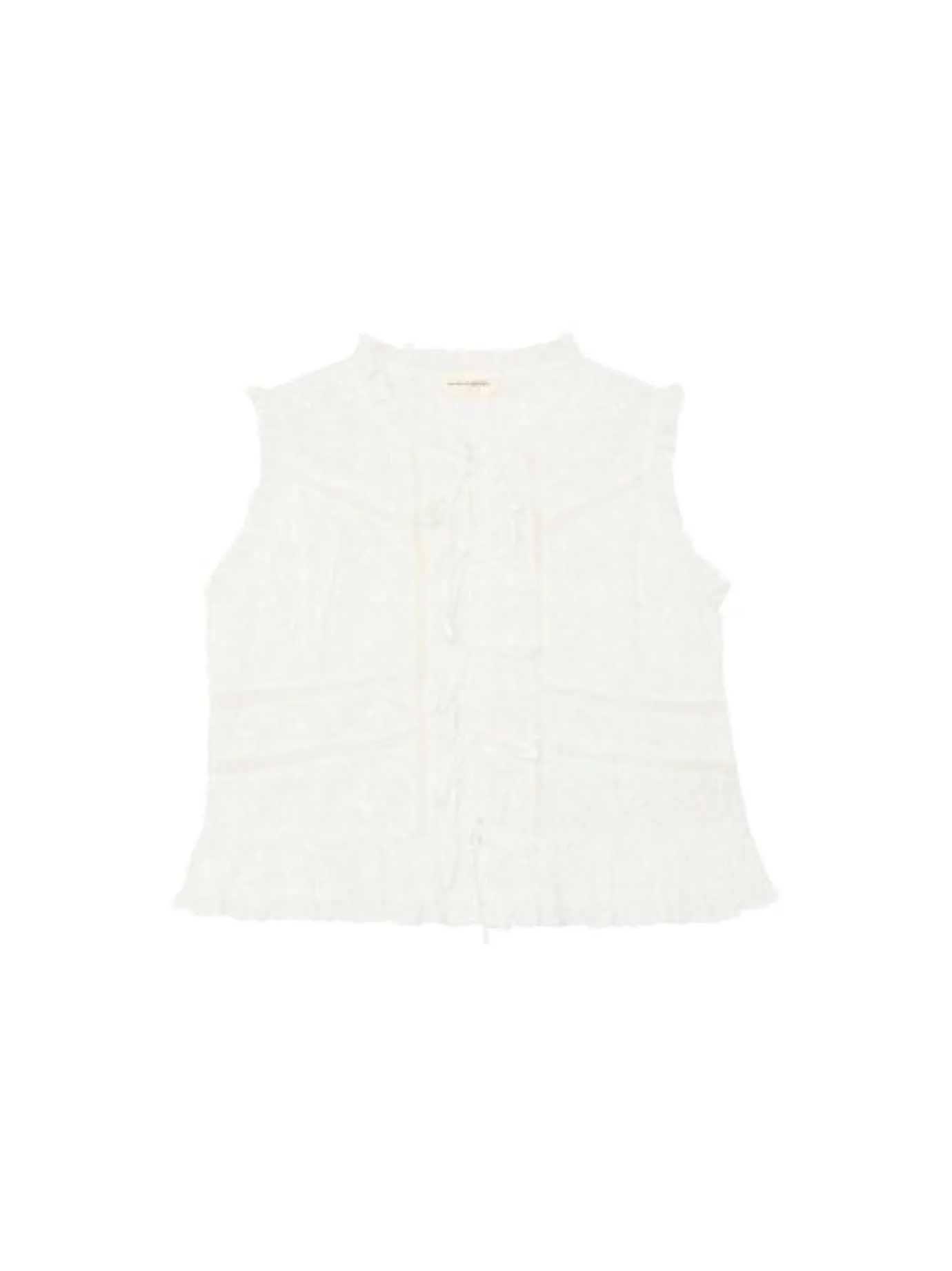 Romantic Ameba Camila White Top