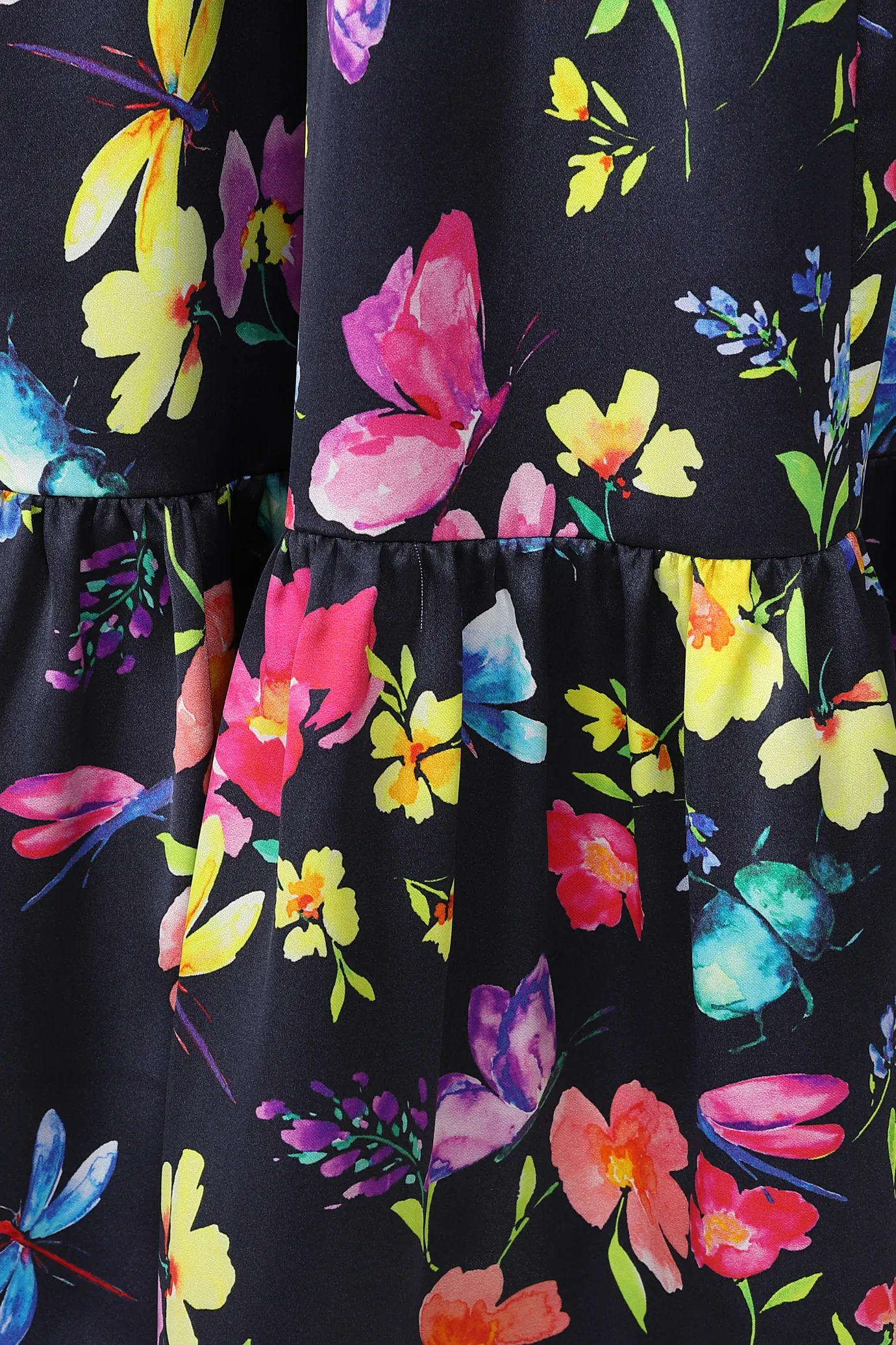 Romy Navy Love Bug Maxi Dress