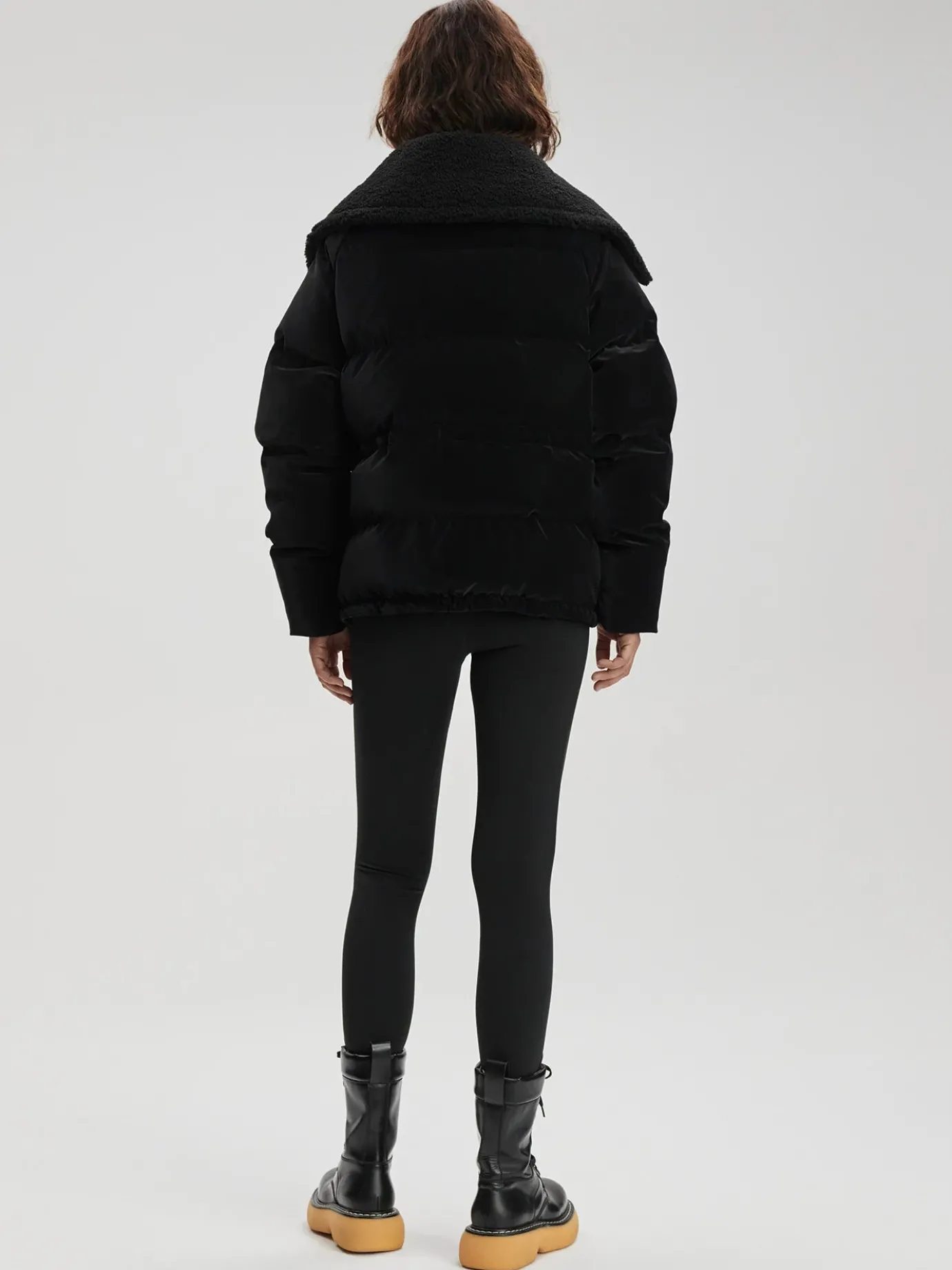 Roseville Black Down Jacket