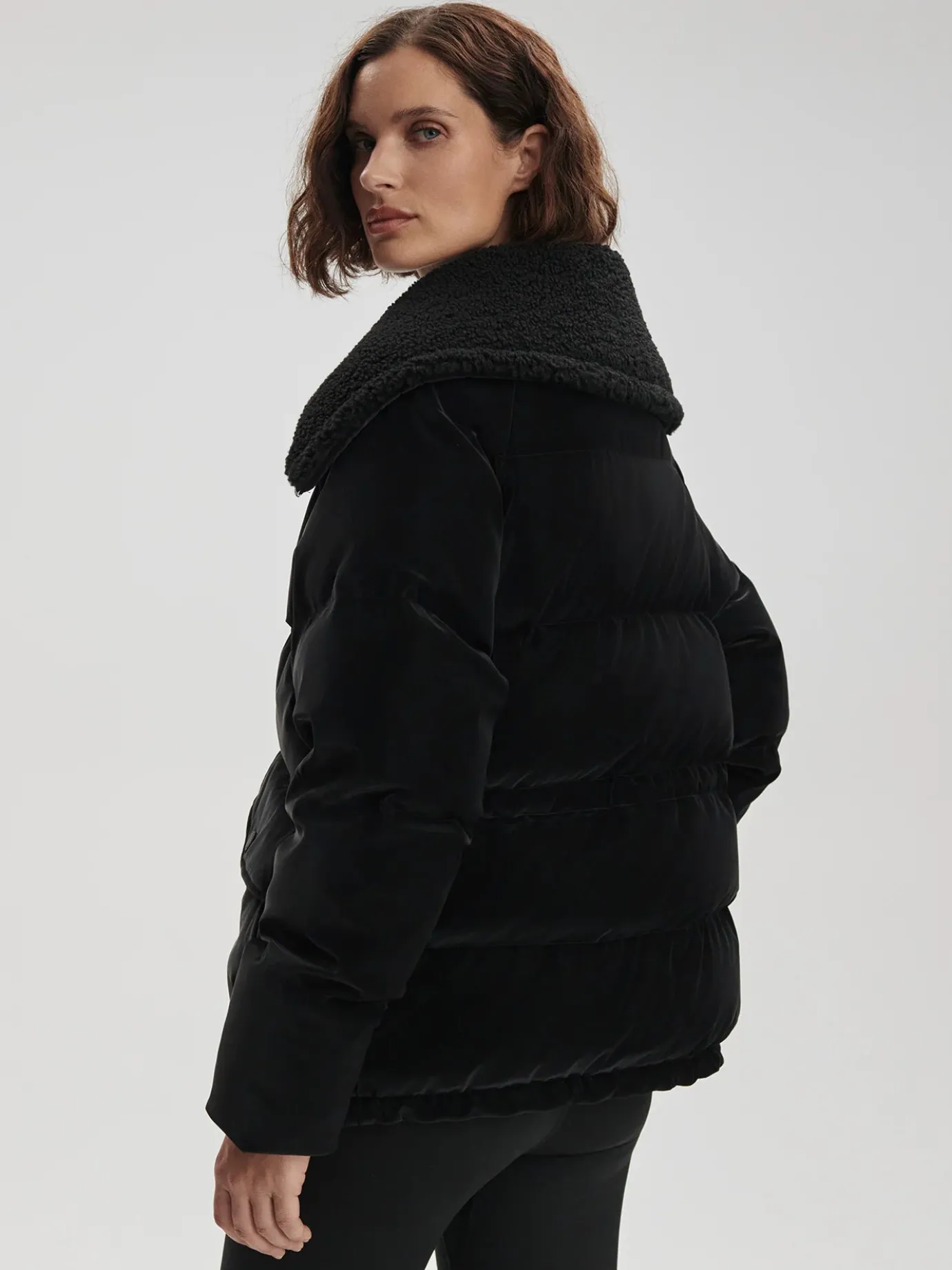 Roseville Black Down Jacket