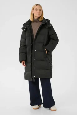 Saba Black Puffer Coat