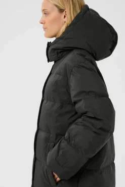 Saba Black Puffer Coat