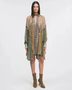 Sienna Print Short Dress