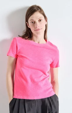 Sonoma Pink Acid Crew Neck T-Shirt