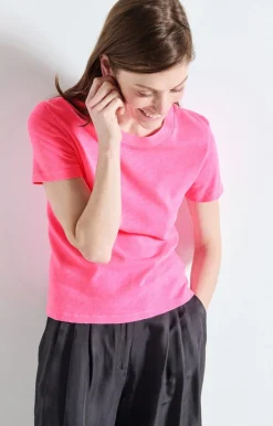 Sonoma Pink Acid Crew Neck T-Shirt