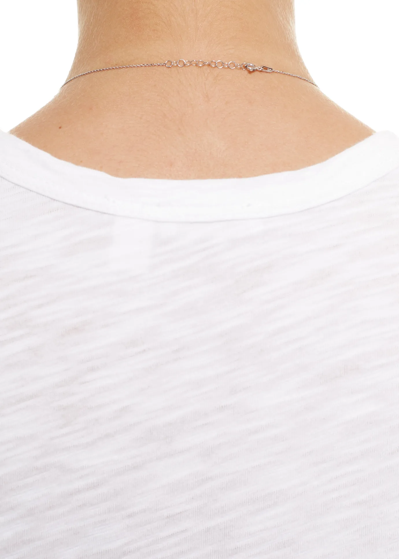 Sterling Silver Letter 'O' Necklace