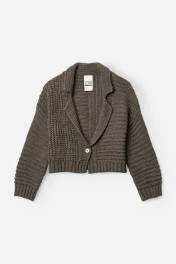 Sting Chunky Knit Soil Cardigan