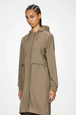 String W Parka Beige