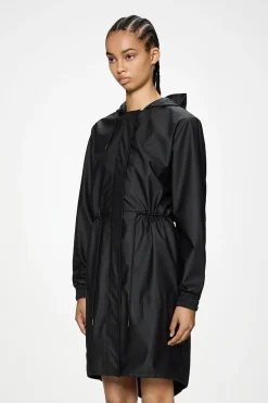 String W Parka Black