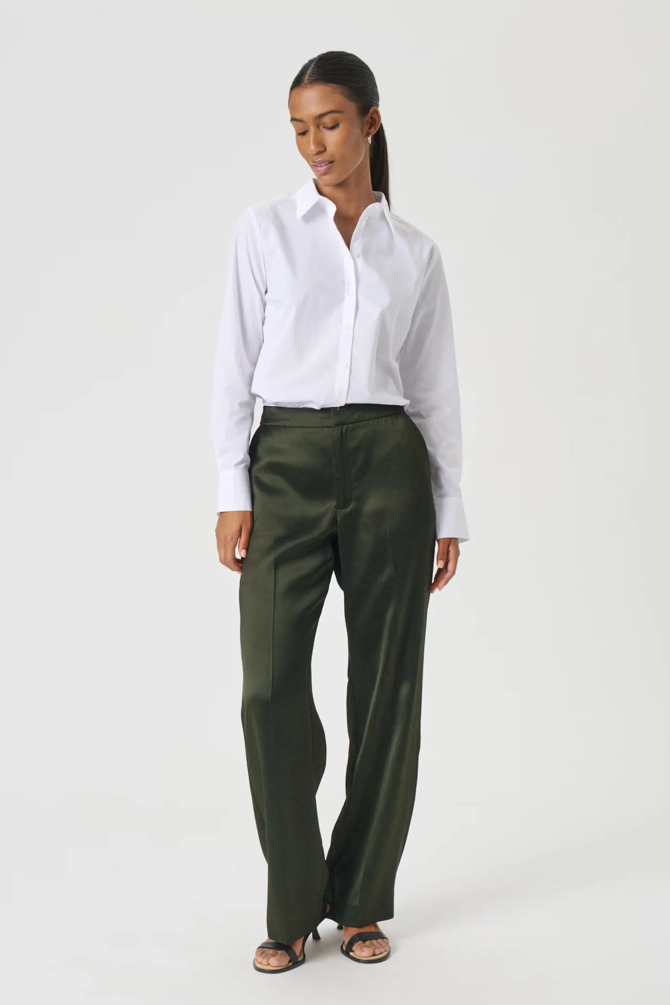 Uma Rosin Green Trousers