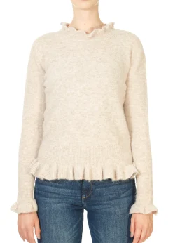 'Valeria' Granola Alpaca Sweater