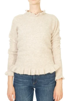 'Valeria' Granola Alpaca Sweater