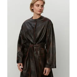 Vince Leather Coat