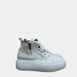 White Sneaker Trainer Boots