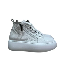 White Sneaker Trainer Boots