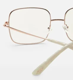 Wilma Rose Gold Tinted Reading Glasses